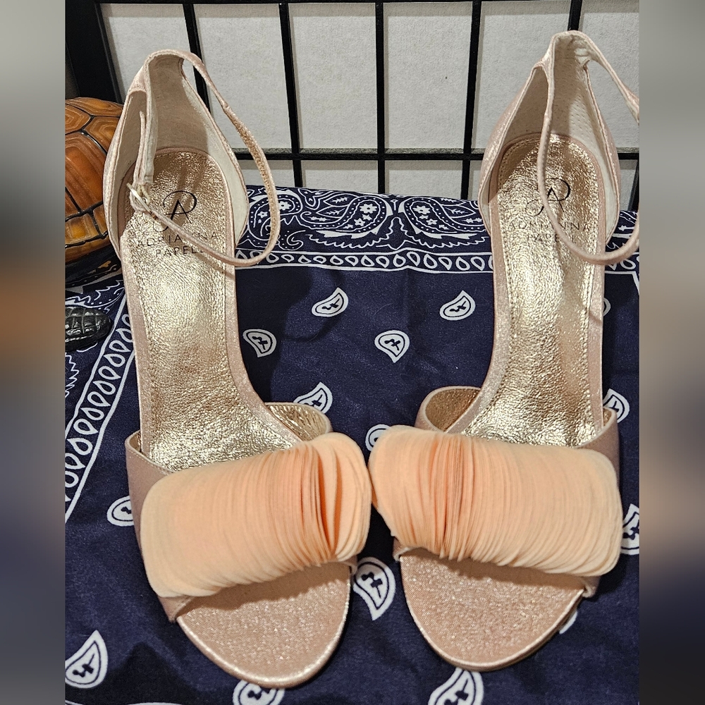 Elegant Peach High Heels